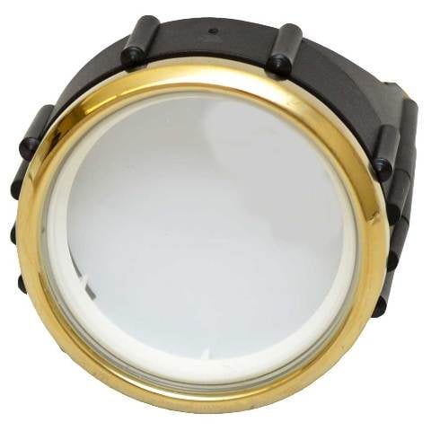 Faria Boat Blank Filler Gauge BL9683B | Triton 2 Inch Gold White