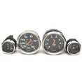 thumbnail image 1 of Faria Boat Euro Mercury Outboard Gauges | Black Silver (Set of 4), 1 of 3