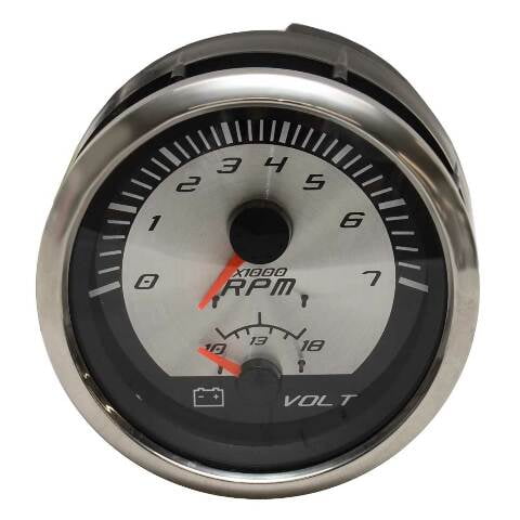 Faria Boat Multifunction Gauge GT0097A | Tachometer Volt 3 1/4 Inch