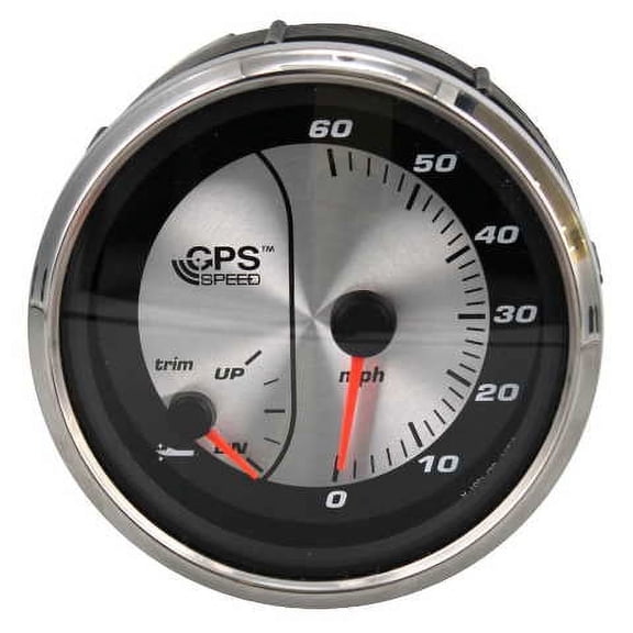 Faria Boat Multifunction Speedometer Gauge GSC087B | 4 1/4 Inch GPS