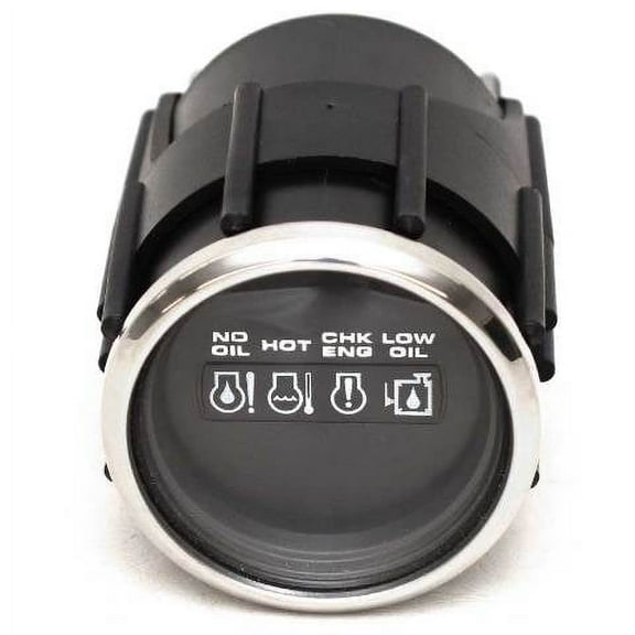 Faria Boat OMC Systems Check Gauge GPK113B | 2 Inch Black