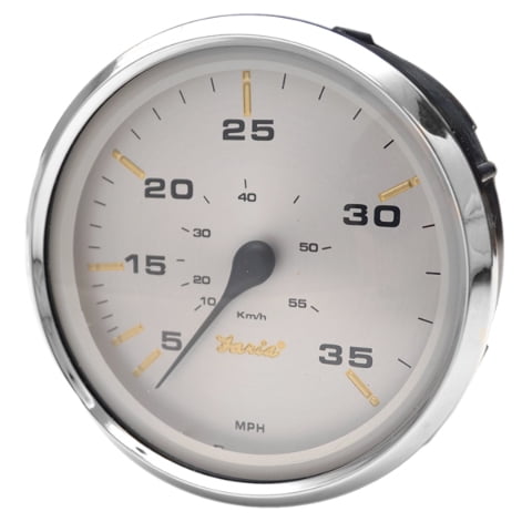 Faria Boat Pontoon Speedometer Gauge SE9872A | Kronos Series 35 MPH