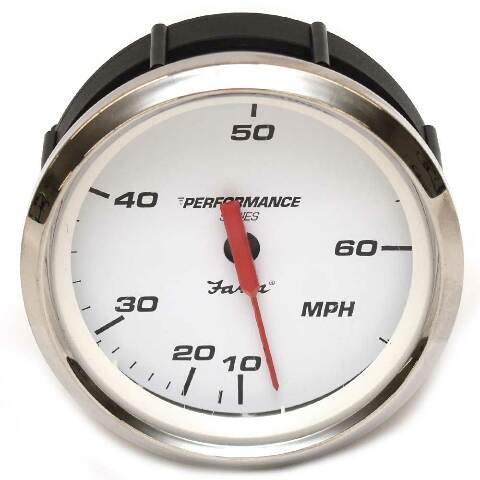 Faria Boat Speedometer Gauge SE9376A | Performance Series 3 1/4 Inch