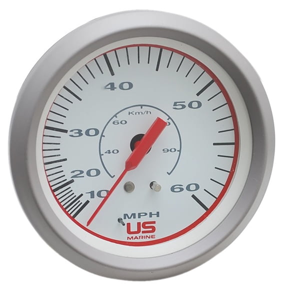 Faria Boat Speedometer Gauge SE9538A | US Marine 3 1/4 Inch