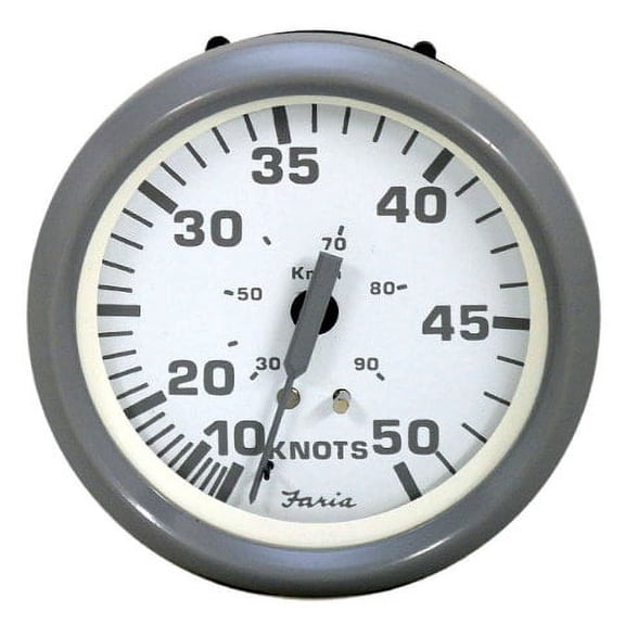 Faria Boat Speedometer Gauge SE9563A | Nantucket 50 Knots 3 1/4 Inch