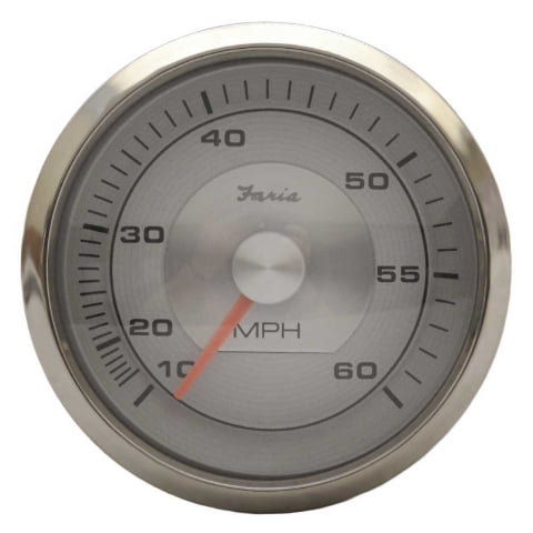 Faria Boat Speedometer Gauge SEK643A | 3 1/2 Inch Marine