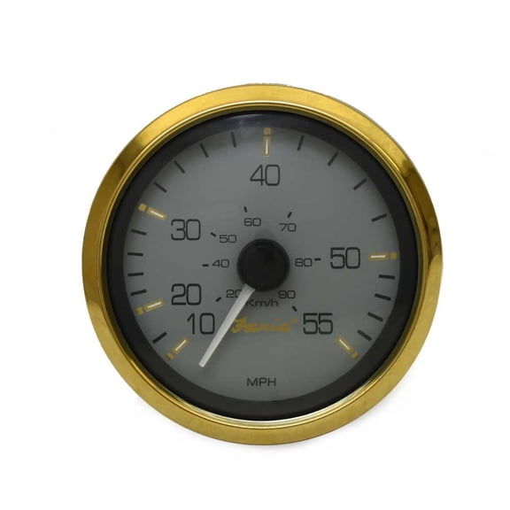 Faria Boat Speedometer SE9360A | Signature Gold 3 1/4 Inch