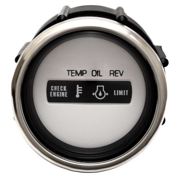 Faria Boat Systems Check Gauge GP4851A | Harris Kayot 2 Inch