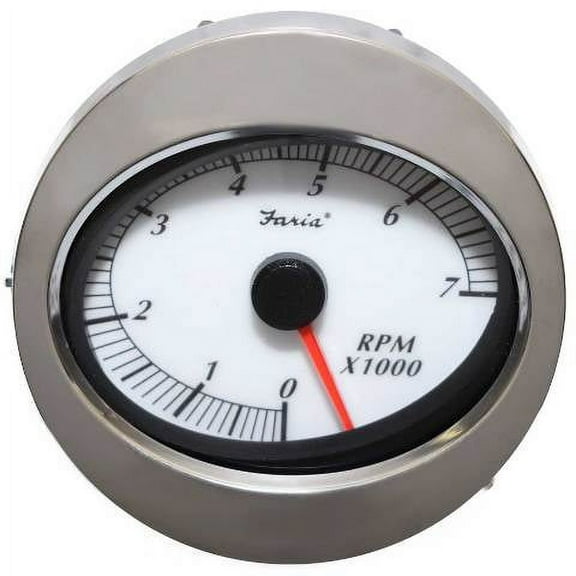 Faria Boat Tachometer Gauge TC5027B | Calypso 3 1/4 Inch Mercury