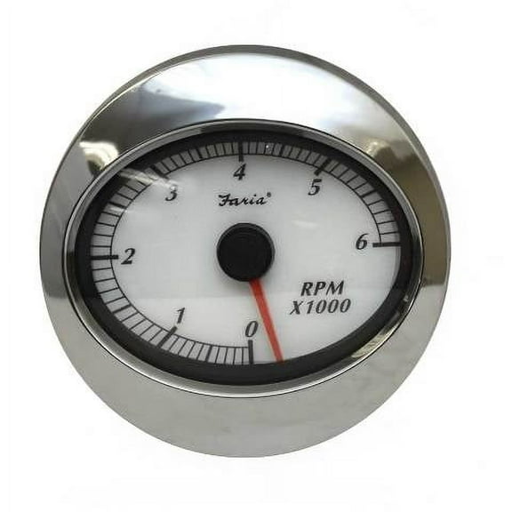 Faria Boat Tachometer Gauge TC5028A | Calypso 3 1/4 Inch