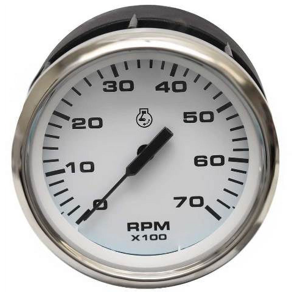 Faria Boat Tachometer Gauge TCC048B Cirrus I/O 3 3/8 Inch