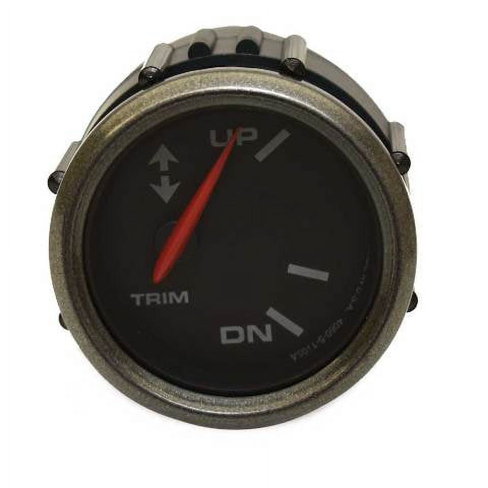 Faria Boat Trim Gauge GP7764A Mercury 2 Inch Metallic Black