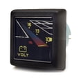 thumbnail image 1 of Faria Boat Volt Gauge CS0248 | Square Bezel 2 Inch Black, 1 of 2