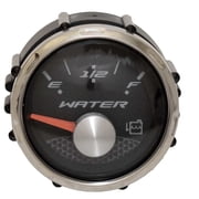 Faria Boat Water Level Gauge GP7847A | Ballast 2 Inch Silver Black