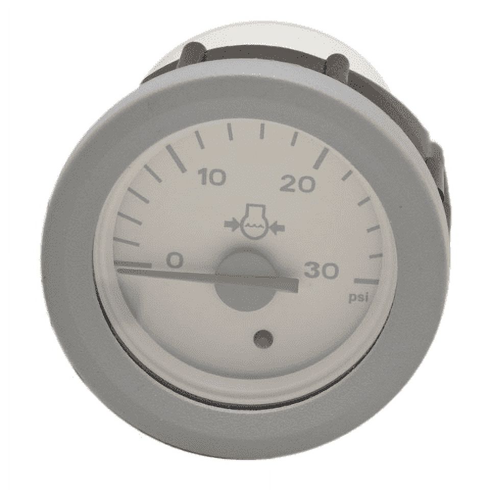Faria Boat Water Pressure Gauge OP1108B Nantucket 2 Inch OMC Marine