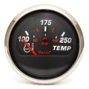 Faria Boat Water Temperature Gauge GP4080A | Professional Red 2 Inch