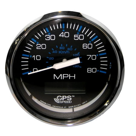 Faria Chesapeake SS 4" 80 MPH GPS Speedometer Gauge