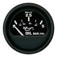 thumbnail image 1 of Faria Euro Black 2" Oil Pressure Gauge - Metric (5 Bar) | Bundle of 2, 1 of 3