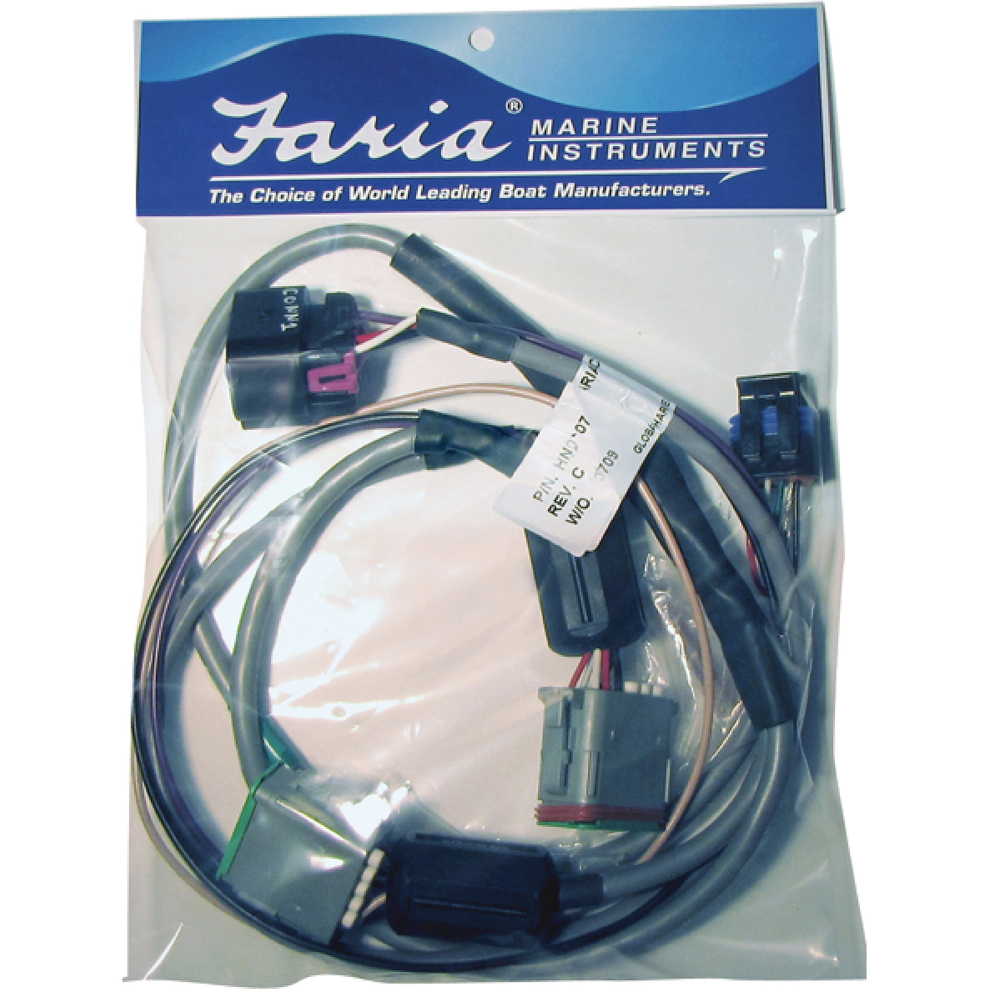 Faria Harness SmartCraft Tachometer to Back Bone