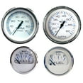 thumbnail image 1 of Set of 4 White, Stainless Steel, and Clear Standard Sailboat Multiple Gauge 20", 1 of 2