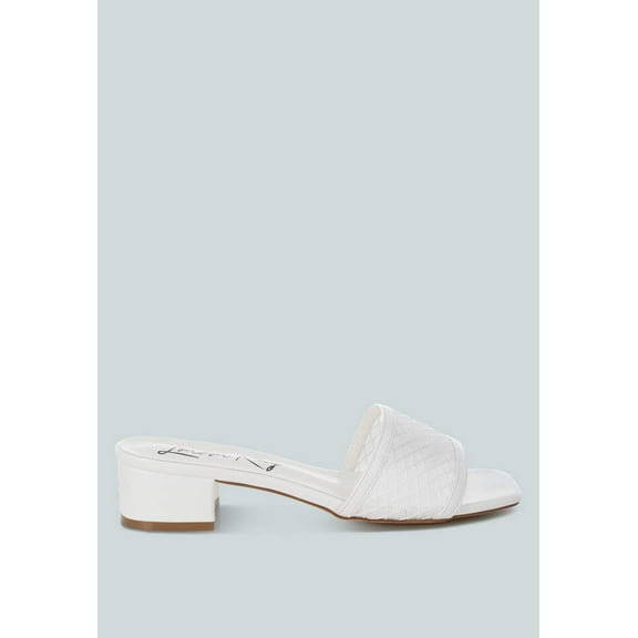 Faria Slip-On Low Block Heels