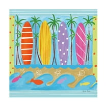 Farida Zaman 'Beach Living V' Canvas Art