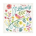 thumbnail image 1 of Farida Zaman 'Budding Beauty II' Canvas Art, 1 of 3