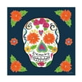 thumbnail image 1 of Farida Zaman 'Day of the Dead I' Canvas Art, 1 of 3