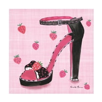 Farida Zaman 'Love Shoes I' Canvas Art