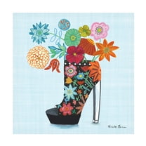 Farida Zaman 'Love Shoes II' Canvas Art