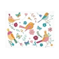 thumbnail image 1 of Farida Zaman 'Royal Birds I White' Canvas Art, 1 of 4