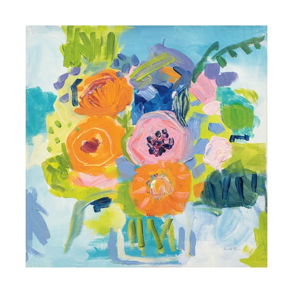 Farida Zaman 'Summer Bouquet' Canvas Art