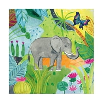 Farida Zaman 'The Big Jungle I' Canvas Art