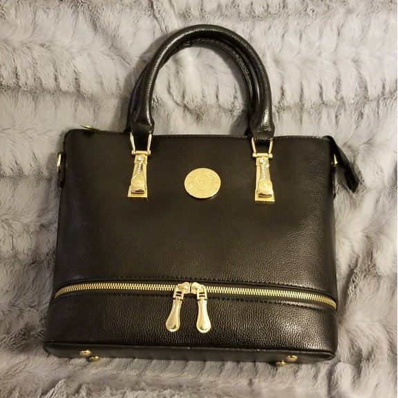 Farie Patent Leather Female Women's Top Handle Shoulder Handbag Tote Kai