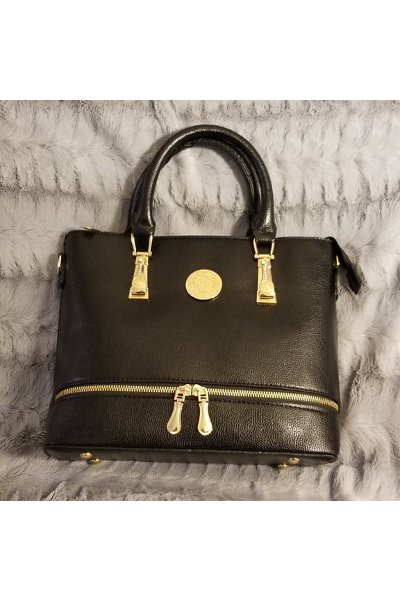 Patent Leather Female Women's Top Handle Shoulder Handbag Tote Kai