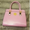 thumbnail image 1 of Farie Women's Patent Leather Shoulder Bag Tote, Purple, 1 of 4