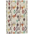 thumbnail image 1 of Fariza Modern Geometric, Red/Green, 5' x 8' Area Rug, 1 of 4