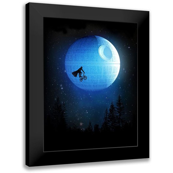 Farkas, Robert 12x14 Black Modern Framed Museum Art Print Titled - Lets Have a Ride