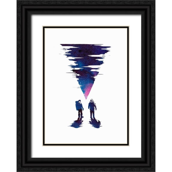 Farkas, Robert 14x18 Black Ornate Wood Framed with Double Matting Museum Art Print Titled - The Thing