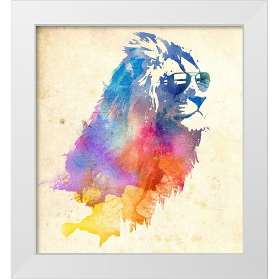 Farkas, Robert 15x16 White Modern Wood Framed Museum Art Print Titled - Sunny Leo