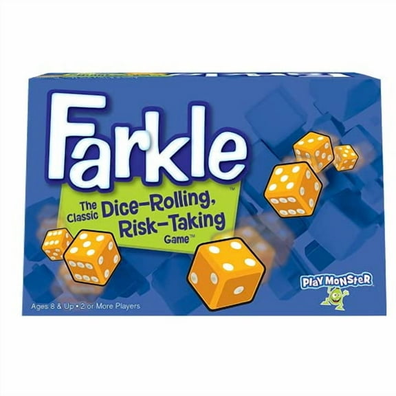 Farkle Classic Dice Rolling Risk Taking Game
