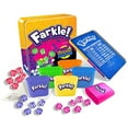 Farkle Deluxe Dice Games STF9 Set Includes 36 Colorful Dice, 6 Rolling Cups, Rolling Tray, and