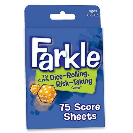 Farkle Score Sheets, 75/Pkg, 1 count - Perfect for Children Ages 8+