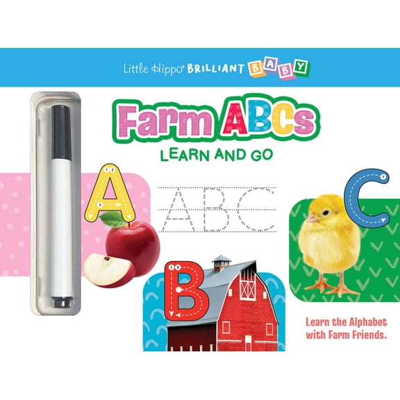 Farm ABCs - Wipe Clean Book
