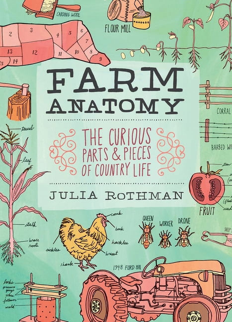 Farm Anatomy Illustrated Guide to Rural Life Paperback