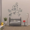 thumbnail image 1 of Farm Animal Animals Sheep Cow Goat Duck Chicken Barn Livestock Wall Sticker For Home Barn Life Room Bedroom House Art Decal House Fun Home Decors Stickers Wall Art Vinyl Decoration Size (30x30 inch), 1 of 3