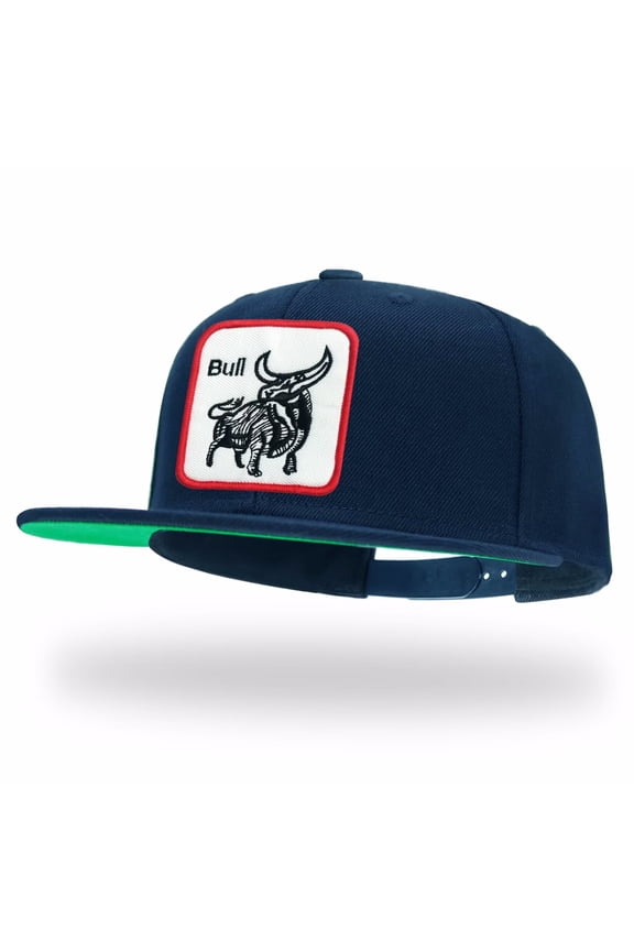 Farm Animal Bulls Snapback Hats for Men Women Adjustable Dad Wool Baseball Caps