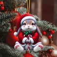 thumbnail image 1 of Farm Animal Christmas Ornaments Animal Ornaments for Christmas Tree Hanging Christmas Decorations for Farmhouse, 1 of 9