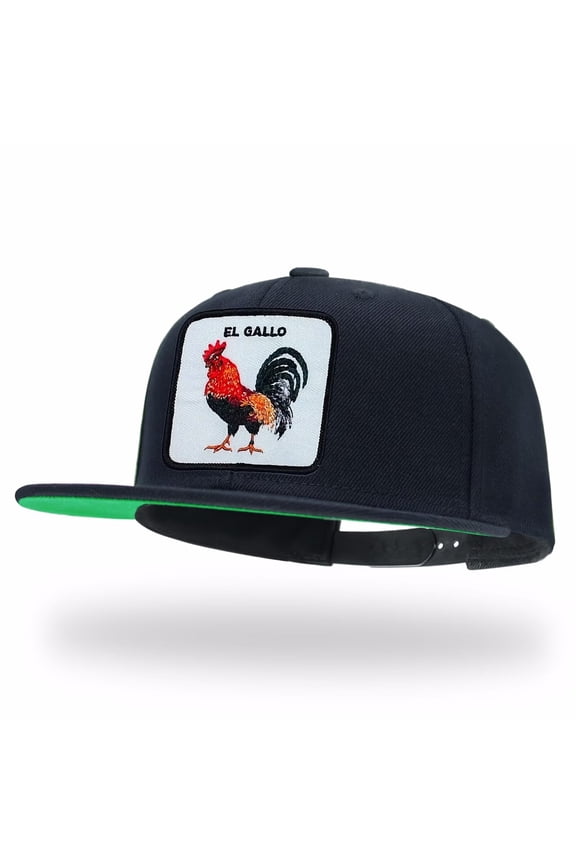 Farm Animal Cock Snapback Hats for Men Women Adjustable Dad Wool Baseball Caps