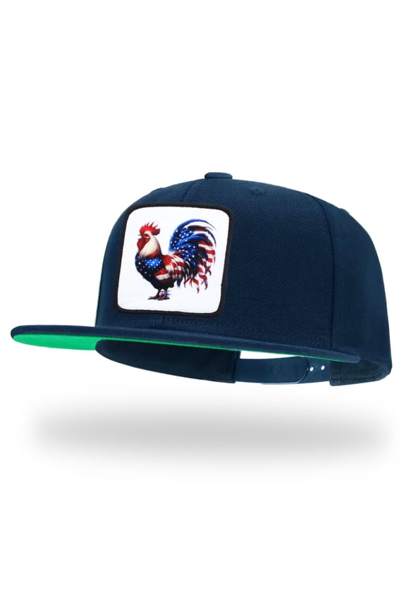 Farm Animal Cock Snapback Hats for Men Women Adjustable Dad Wool Baseball Caps